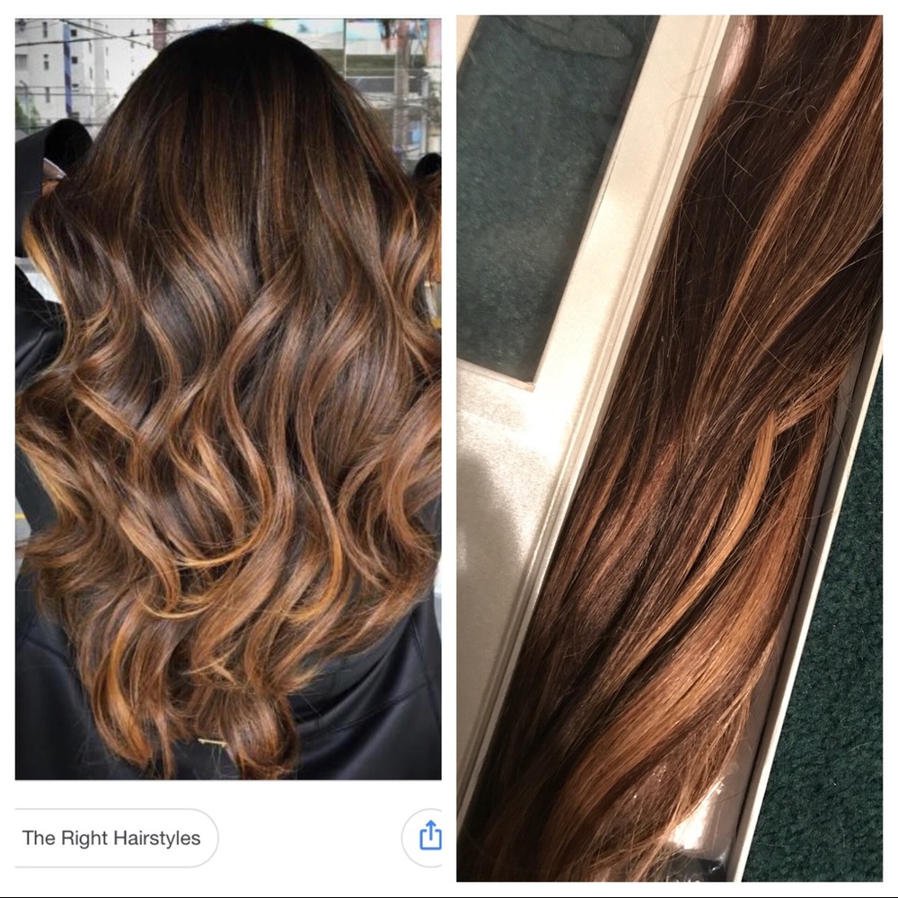 7 piece Elite 17” hair extensions